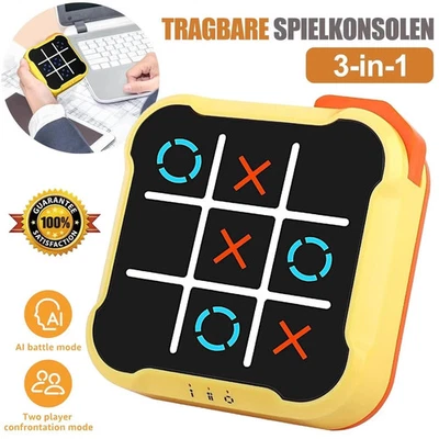 Tic Tac Toe Game Child Electronic Toys Noughts Crosses Game Memory