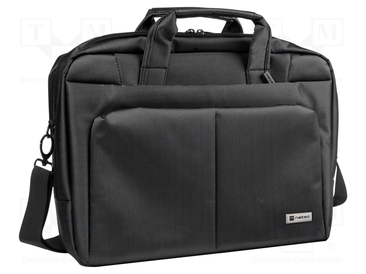 SACOCHE POUR ORDINATEUR PORTABLE GAZELLE 13-14 NOIR NTO-0814 - Image 2