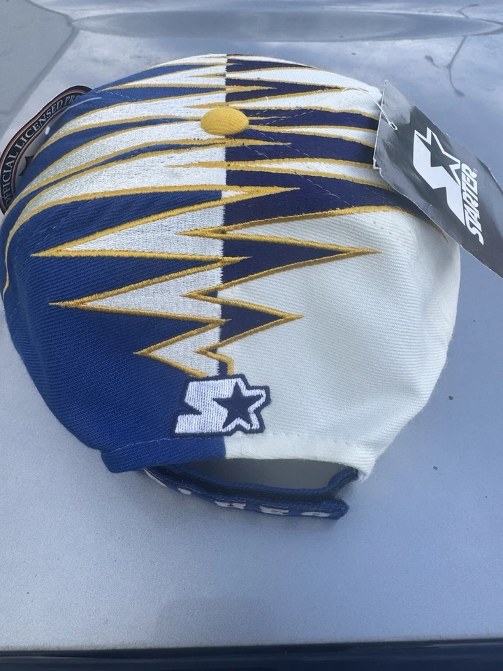 Brand New W/tags vintage st louis blues hat Shockwave Snapback Hat Rare - Image 2 of 4