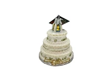 NEW Merck Family’s Old World Christmas Glass Blown Wedding Cake Ornament