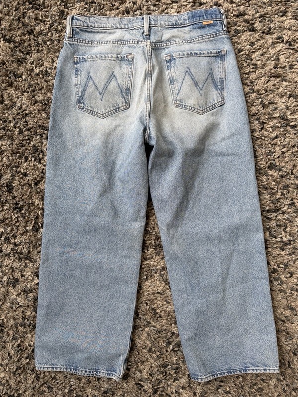 MOTHER Superior The Dodger Ankle Wide Leg Leap Of Faith ~ Jeans Size 29