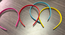 Set of 4 different color head bands