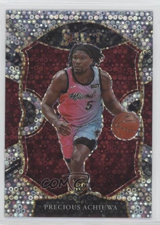2020-21 Panini Select Concourse Disco Prizm Precious Achiuwa #80 0qc2