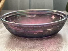 Vintage Fenton Plum Carnival Glass Hen On Nest BOTTOM ONLY 7in