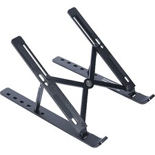 7-Level Aluminum Adjustable Laptop Stand Portable Notebook Tablet Phone Holder