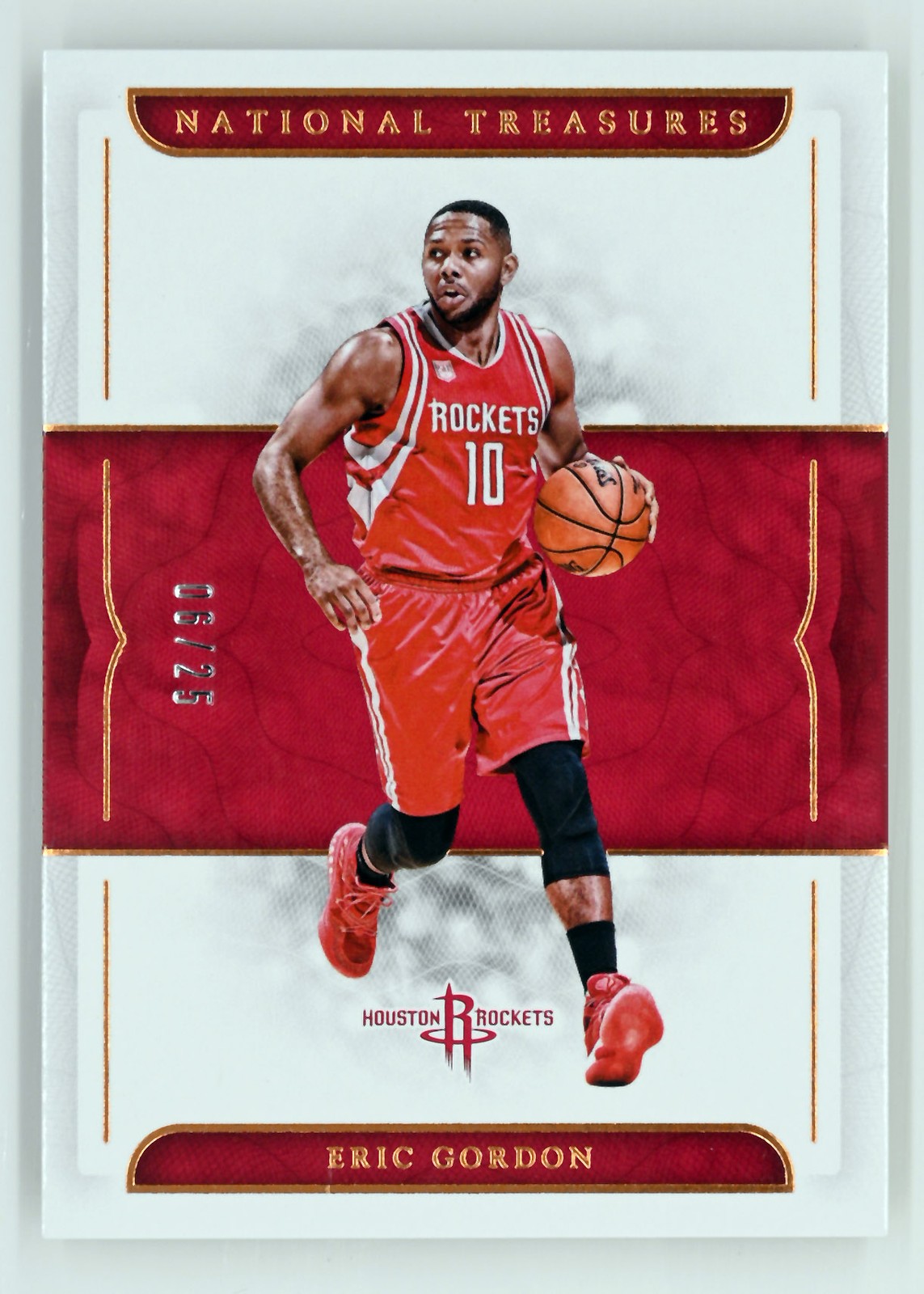 2016-17 Panini National Treasures #49 Eric Gordon /99 Houston Rockets