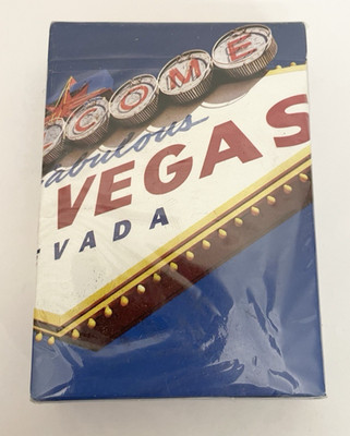 NEW Bee Casino Playing Cards 2005 Welcome to Las Vegas Nevada Unopened Package