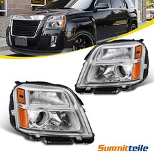 2PCS Headlights Headlamp Assembly For 2010-2015 GMC Terrain SIE/SLT GM2502350