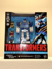 Transformers Studio Series 86 The Movie SS86 Leader Class Soundwave Brand New