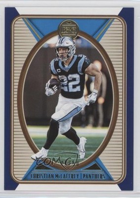 2022 Panini Legacy Blue 44/50 Christian McCaffrey #12 o7m