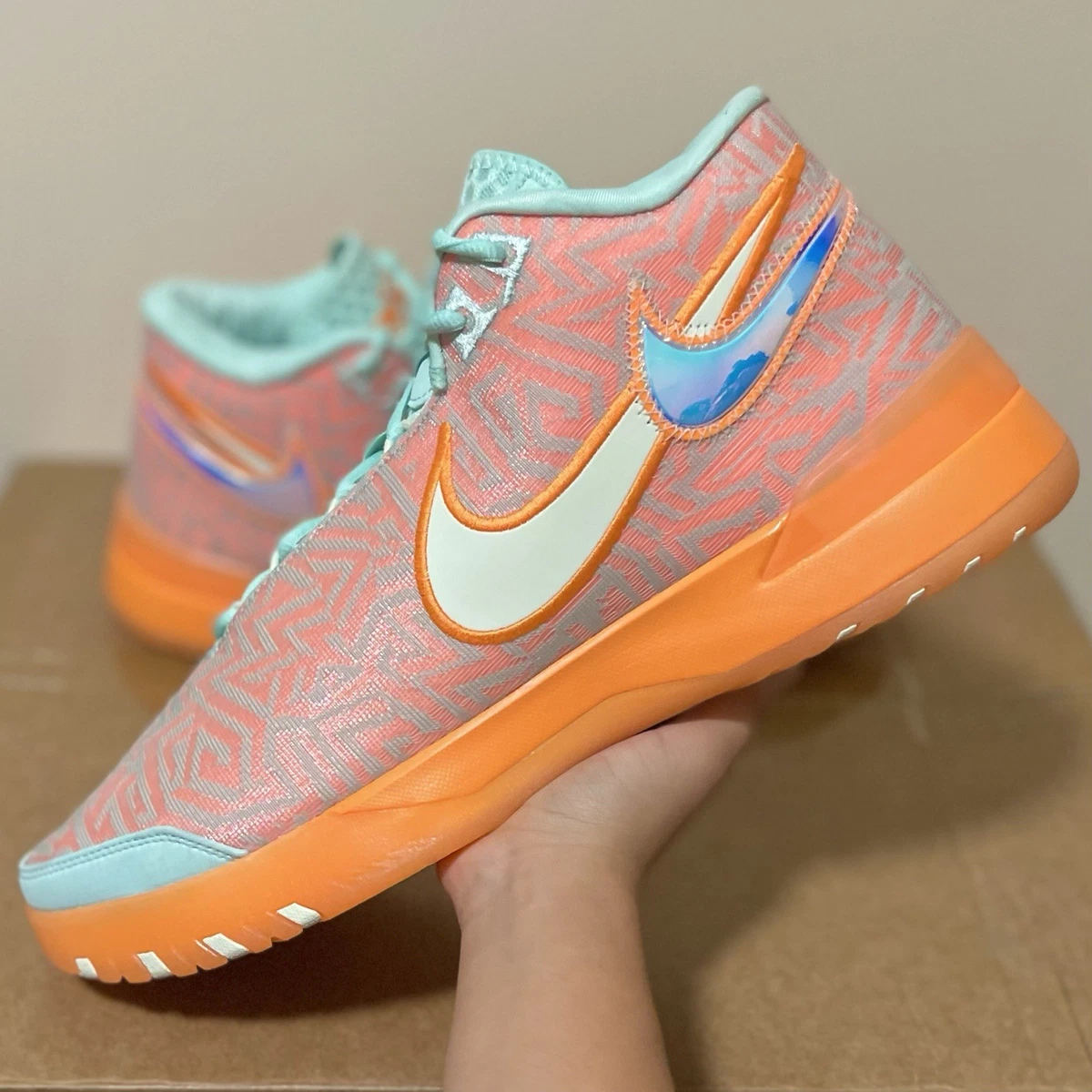 Nike Zoom LeBron NXXT Genisus EP Bright Citrus Mint Foam for  display picture 1