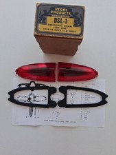 1939 Buick Trunk Ornament Red Replacement Lens
