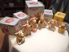 Piggin' Pig Collection Of 6 Piggin's By David Corbridge All Boxed.