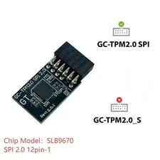 For GIGABYTE GC-TPM2.0 SPI 2.0TPM Module (12Pin12-1) SPI Trusted Platform Z390 M