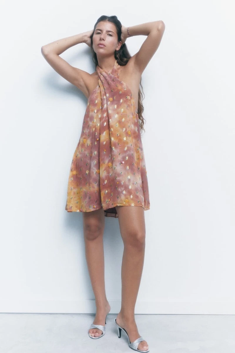 Zara tie dye clearance dress