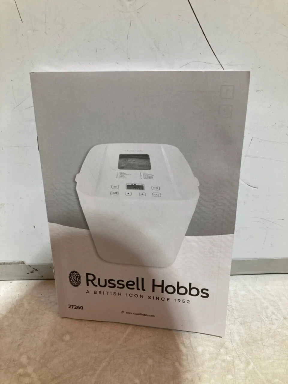 Russell Hobbs Classics White Bread Maker 27260 (BM:002)