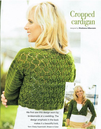 Cropped \u0026 Summer Lace Cardigan Knitting 