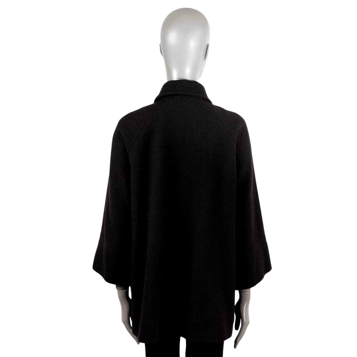 68864 auth LORO PIANA ebony brown wool TEXTURED Jacket 44 L | eBay