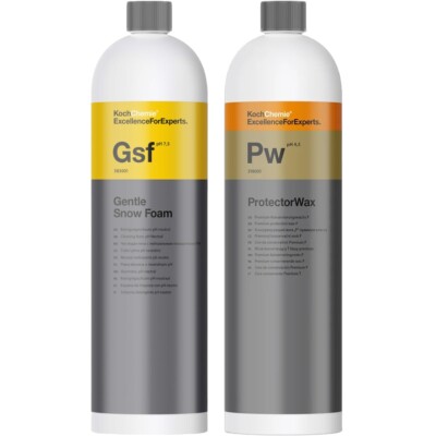 Koch Chemie Gsf Gentle Snow Foam & Pw Protector Wax je 1 Liter
