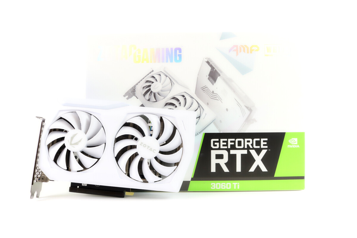 Zotac GeForce RTX 3060 Ti 8GB AMP White w/Box GPU | 1yr