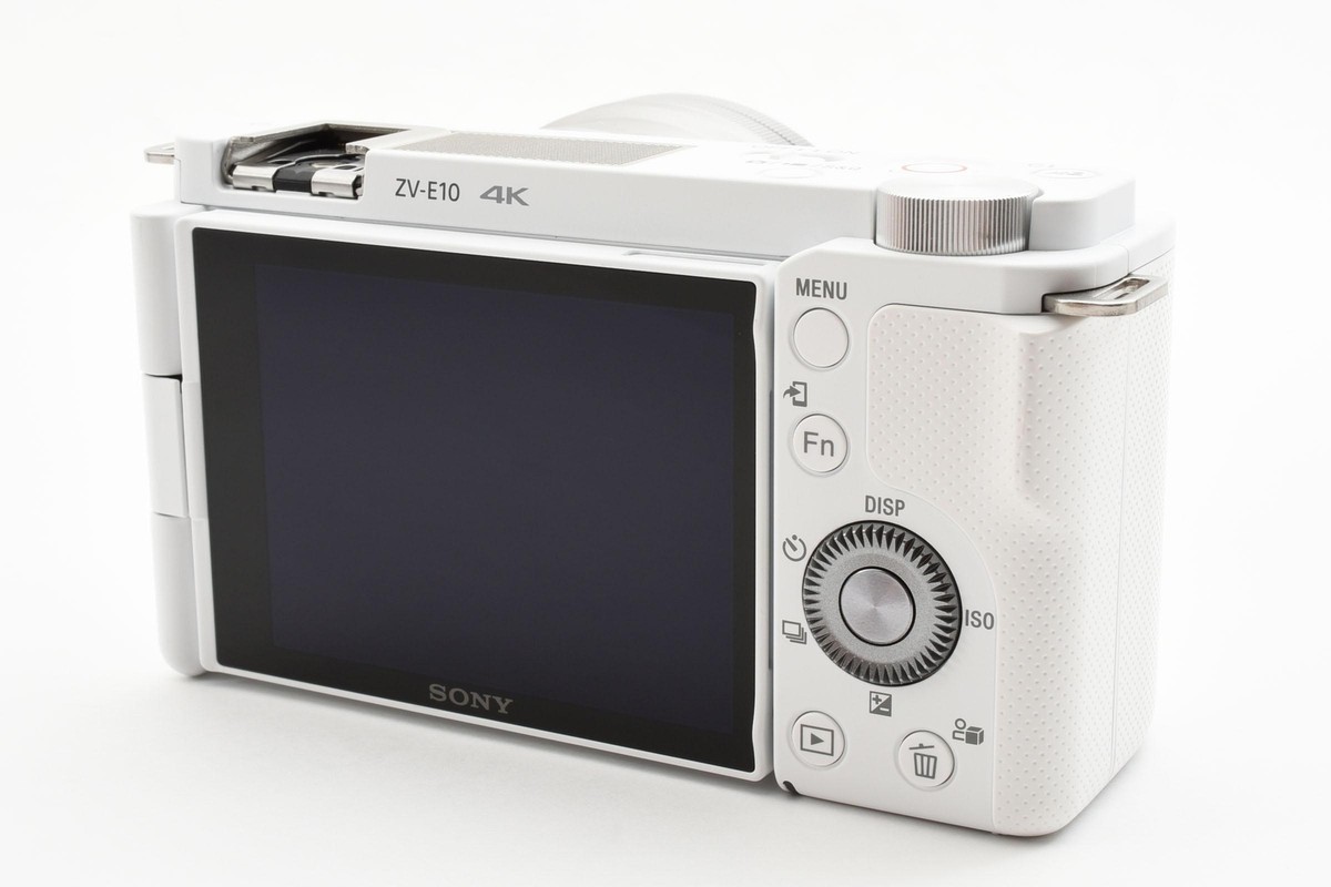 Sony VLOGCAM ZV-E10 ZV-E10Y GP-VPT2BT Camera Kit White Sony VLOGCAM ZV-E10 ZV-E10Y GP-VPT2BT Camera Kit White