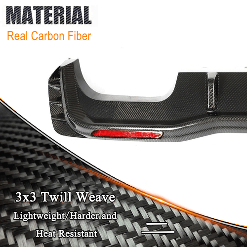 Carbon Heckdiffusor Heckschürze Spoiler Diffusor Für Audi A7 S Line S7 2019-2020 - Picture 8 of 14