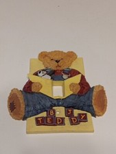 Teddy Bear 3D Light Switch Cover, Razin, Kids Room Decor NURSERY BABY TODDLER