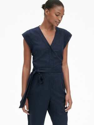 navy jumpsuit size 18