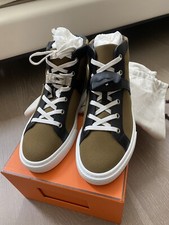 Hermes Men Daydream Khaki And Noir Sneakers S...
