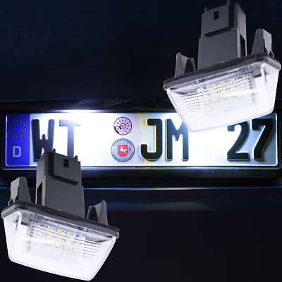 Led Kennzeichenbeleuchtung passend für Peugeot 407 | 5008 | Expert | Traveller