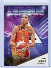 2019 Donruss WNBA Basketball League Leaders Press Proof #6 Diana Taurasi