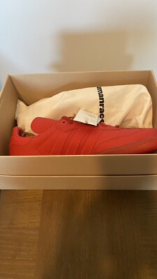 ADIDAS SAMBA PHARRELL WILLIAMS HUMANRACE  MEN S SIZE 9.  BRAND NEW. RED