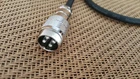 KENWOOD 4 Pin Mic Jack to HF Radio's with 1/4 inch TRS Stereo Microphone Plug
