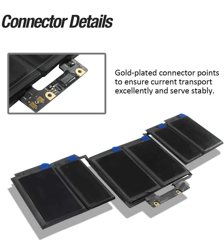 A1964 Akku für Original Apple MacBook Pro 13" A1989 Mid 2018 -2019 EMC 3214 58WH - Bild 3 von 4