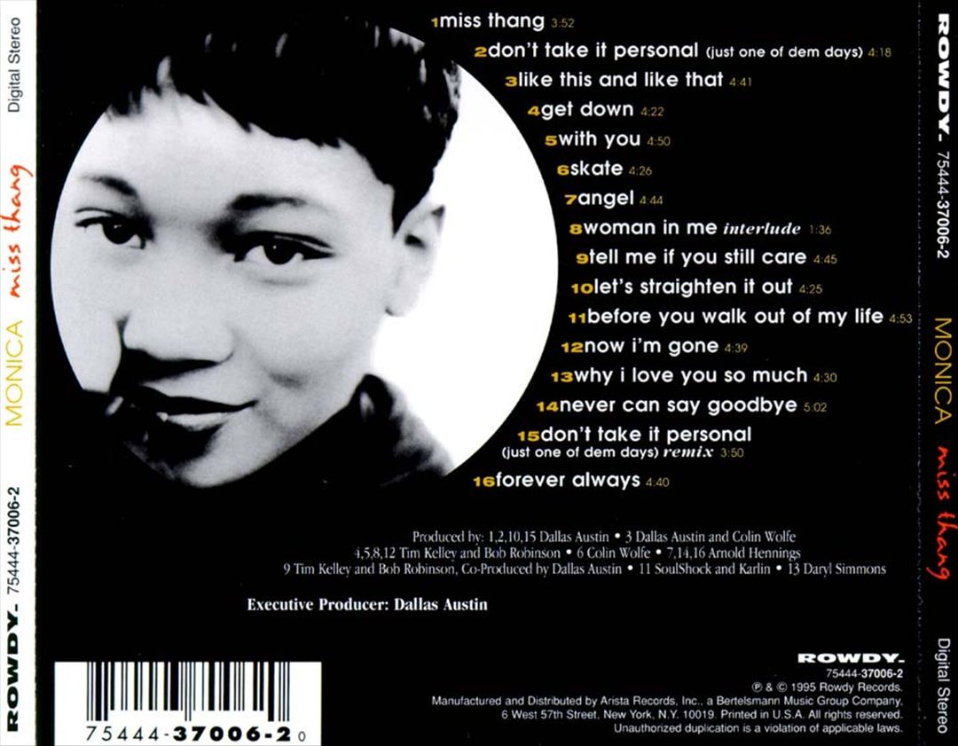 MONICA MISS THANG NEW CD 754443700620| eBay