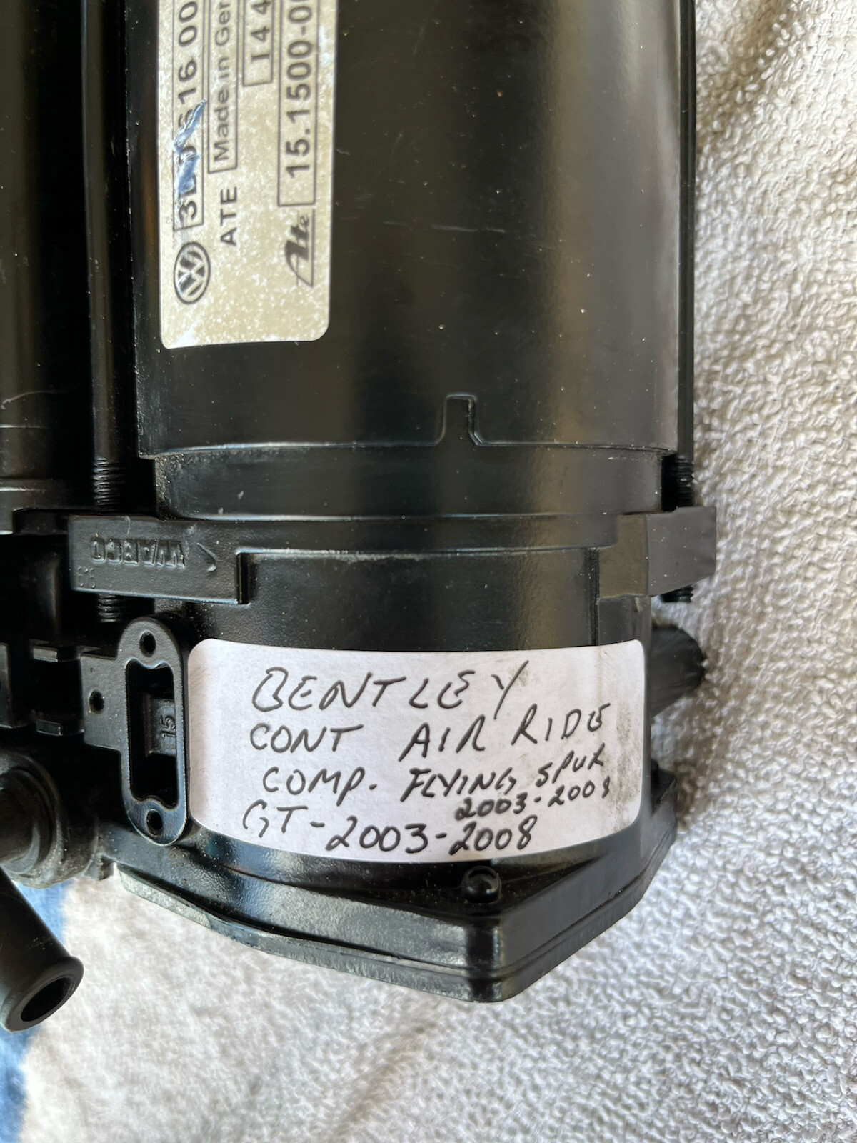 Bentley Continental Air Ride Compressor Flying Spur GT 03-08