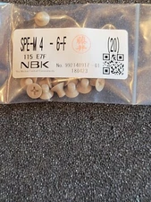 PEEK M4 Flat Head Screw Pack of 20