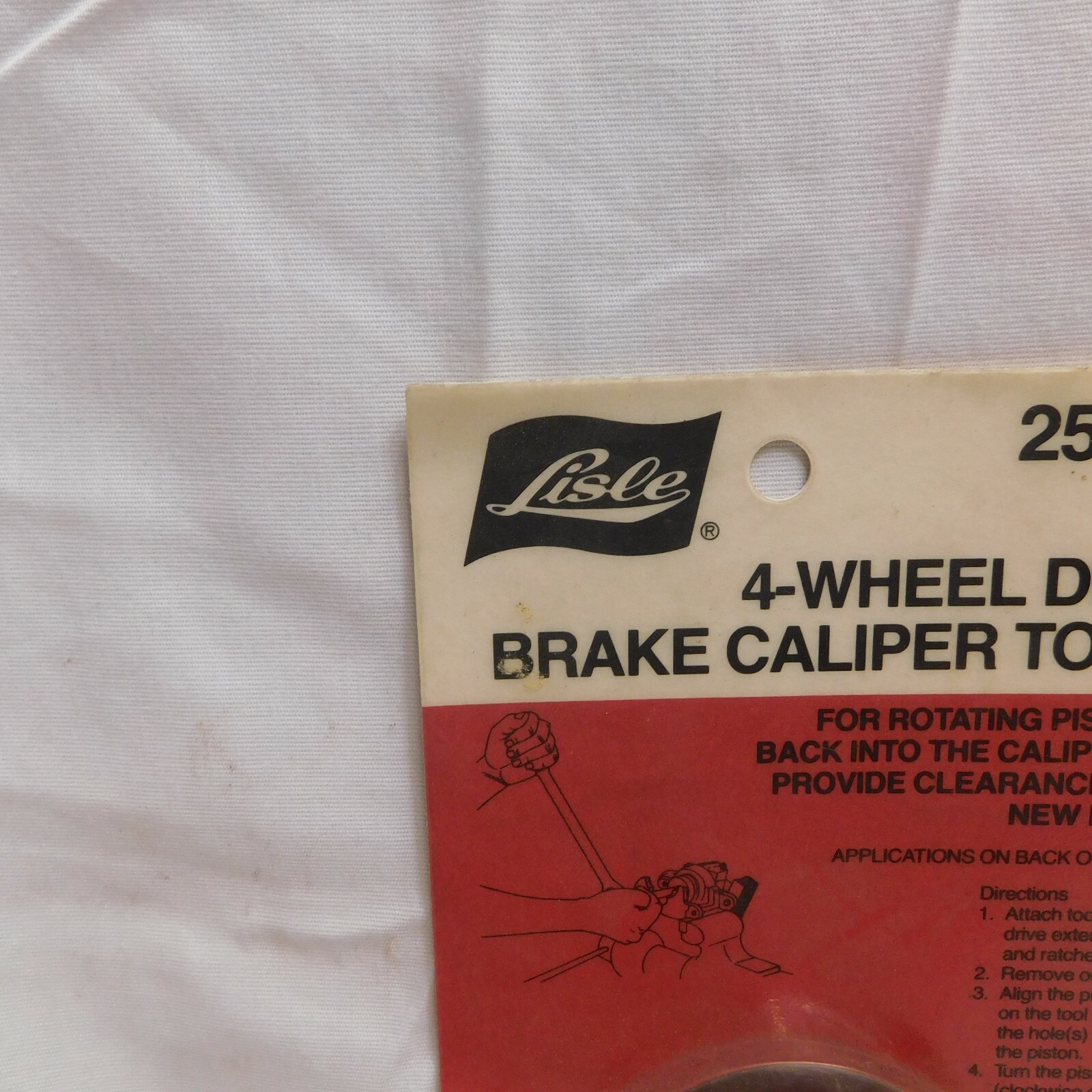 Lisle 4Wheel Disc Brake Caliper Tool 25170 eBay