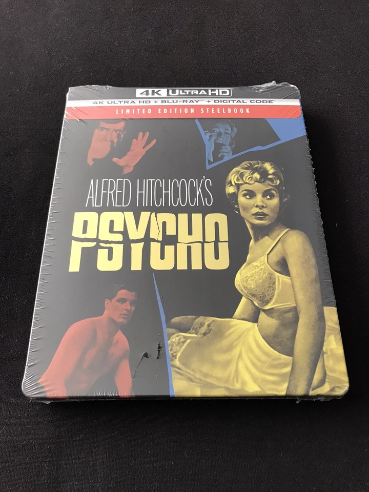 PsYcHo: 4K+blu ray+d/c Limited EditioN sTeeLBooK “OOP/OOS/MiNT”  🔪BRaND NeW🔪 Foto 3 de 4