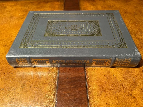 Easton Press NEIL GAIMAN: Smoke and Mirrors SIGNED SEALED