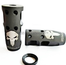 223 5.56 Competition Muzzle Brake Compensator 1/2-28 TPI Punisher Comp Washer
