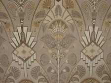 Art Déco Festival Opale Peluche Velours Tissu Rideau Tapisserie Coussin