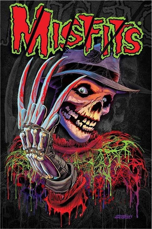 SCORPIO POSTERS Misfits Nightmare Fiend Poster 24in x 36in