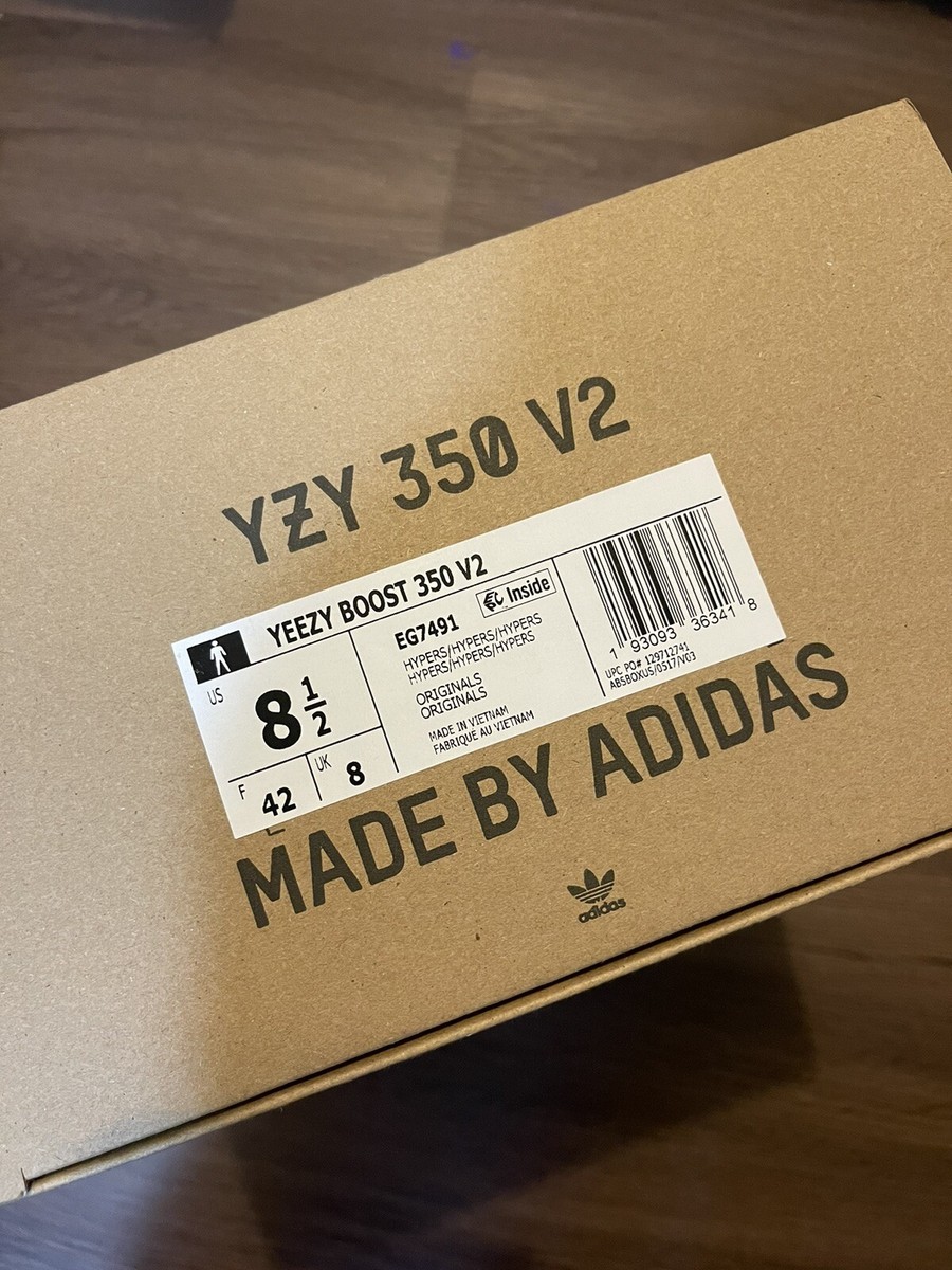 Adidas Yeezy Boost 350 V2 Hyperspace Grey EG7491 New Size 8.5 | eBay