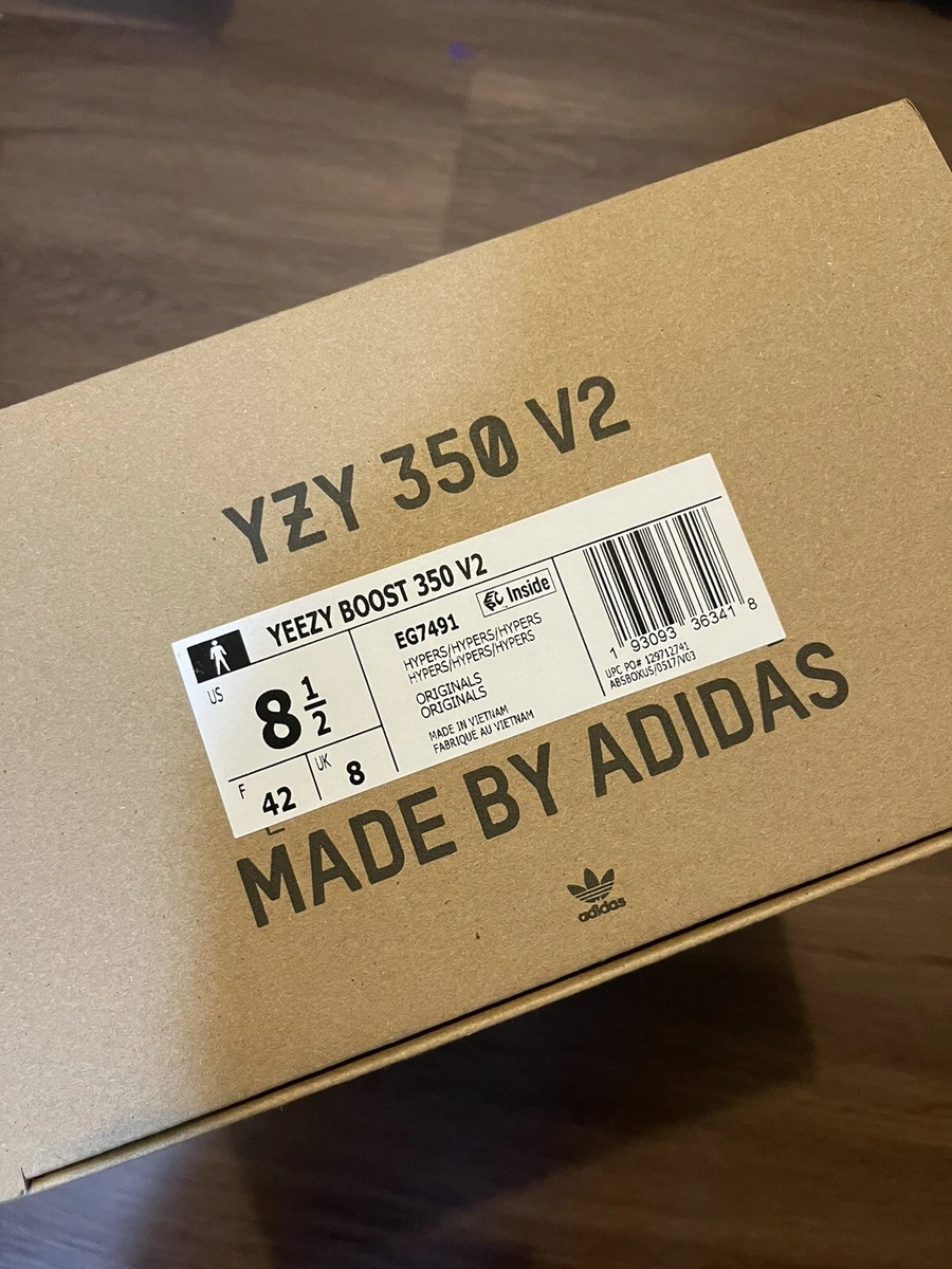 Adidas Yeezy Boost 350 V2 Hyperspace Grey EG7491 New Size 8.5 eBay