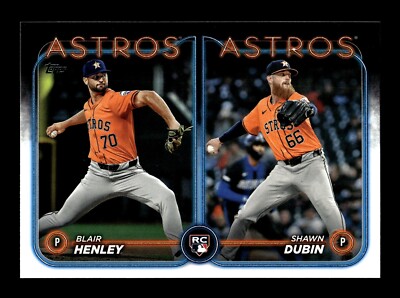 2024 Topps Update Series Rookie Combos #US252 Houston Astros