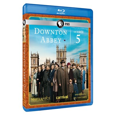 Masterpiece: Downton Abbey Season 5 (U.K. Edition) [Blu-ray]