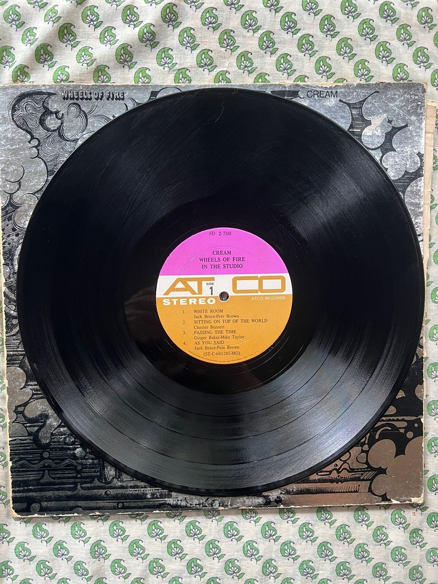 Cream - Wheels Of Fire - 1968 LP Atco Records SD2-700 - Eric