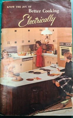 Better Cooking Electrically Oven Range Recipe Care Book Edison Electric 1963