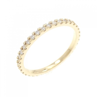 Authentic K18YG Full Eternity Diamond Ring 0.354CT  #270-003-935-4911